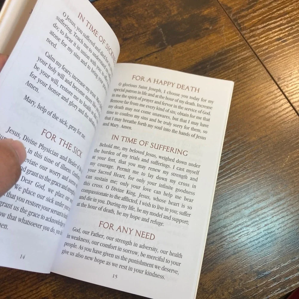 Saint Anthony Prayer Book Saint Lawrence Seminary Catholic Devotional Booklet